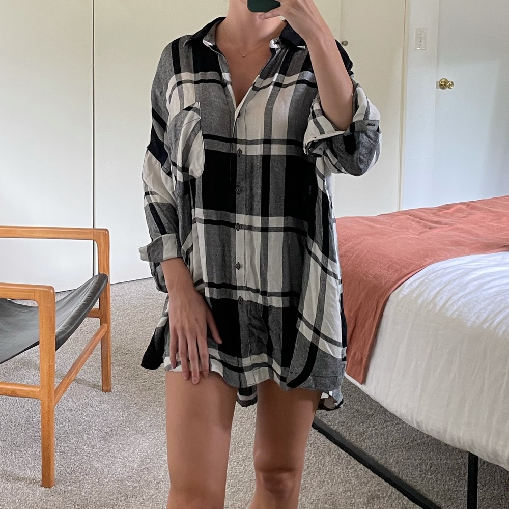 Free People Flannel Shirt